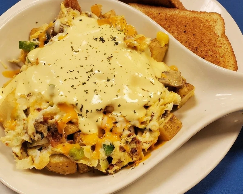 Country Skillet breakfast takeout in Airdrie