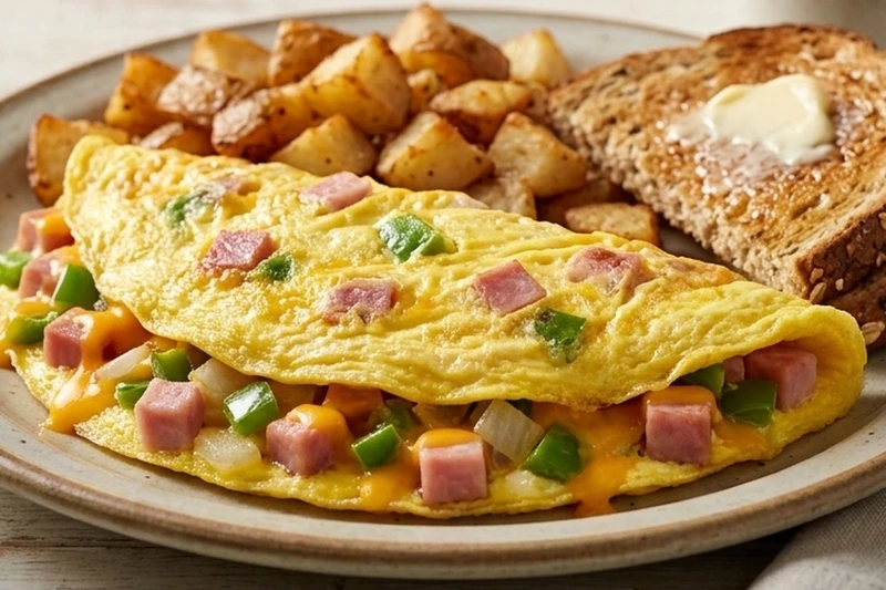 Western Omelette breakfast takeout in Airdrie